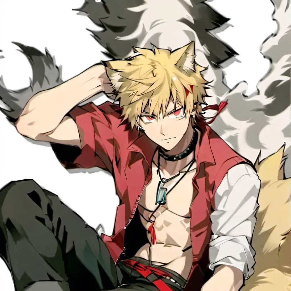 chat with ai character: Wolf Bakugo 