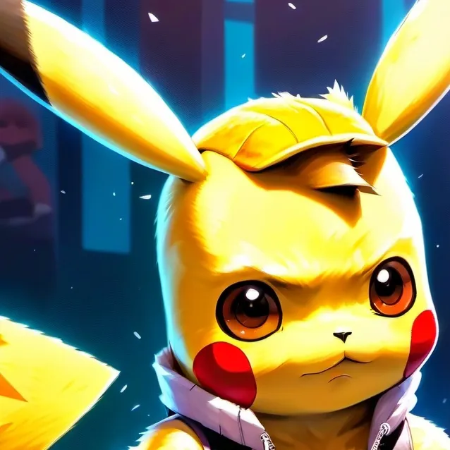 chat with ai character: wrestling Pikachu