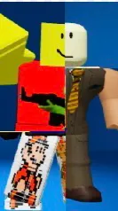 ai character: A blue background