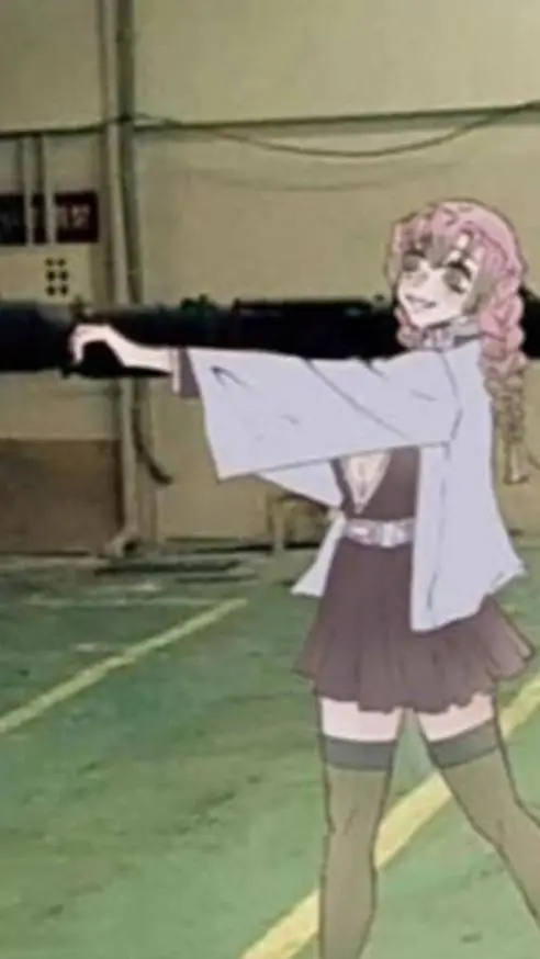 ai character: Burning Kny school background