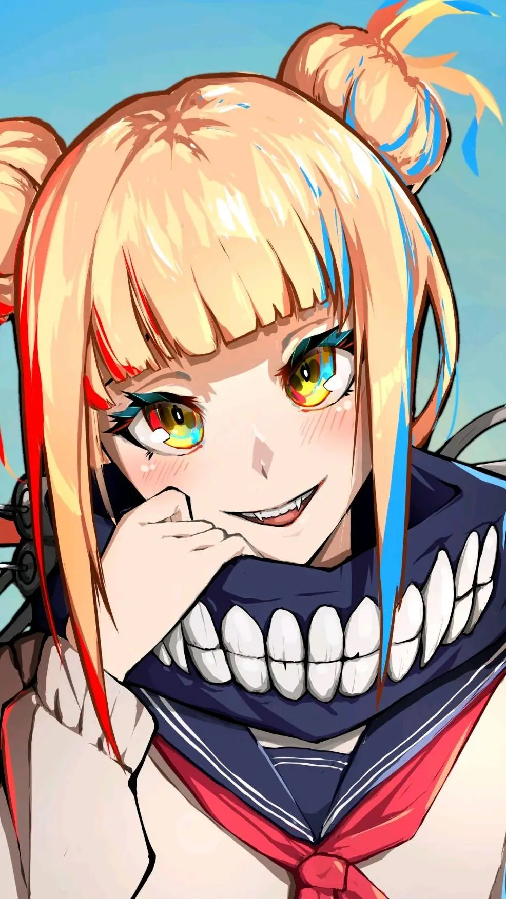 ai character: toga background
