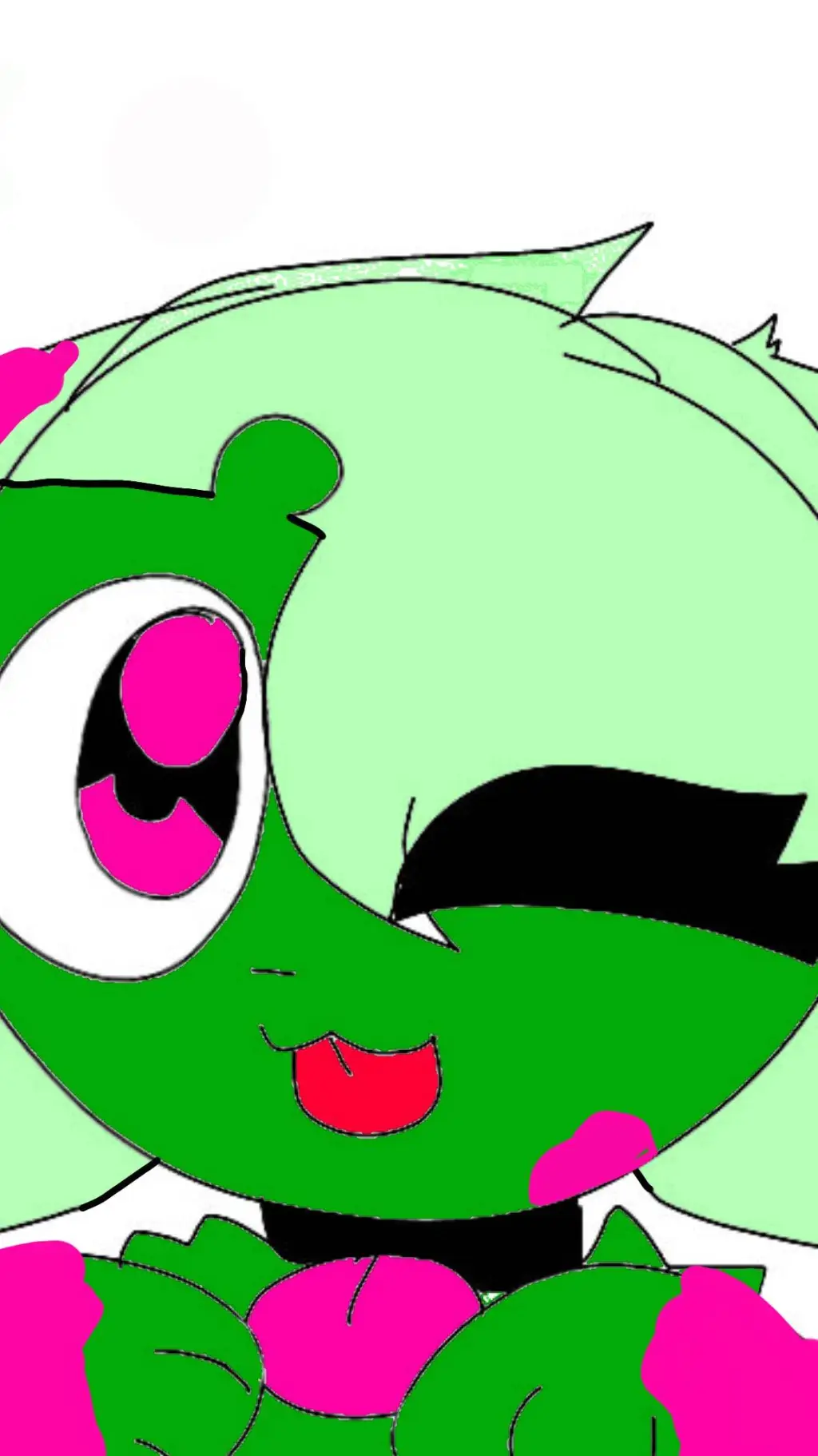 ai character: Lexi!!!!!!  background