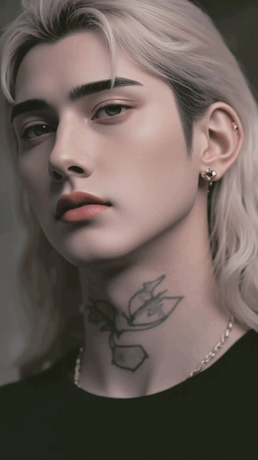 ai character: Sebastian  background