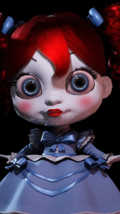 ai character: Poppy Playtime background