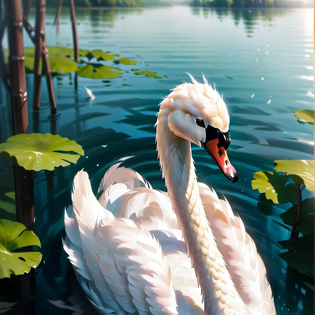 chat with ai character: Swan Lake Guardian