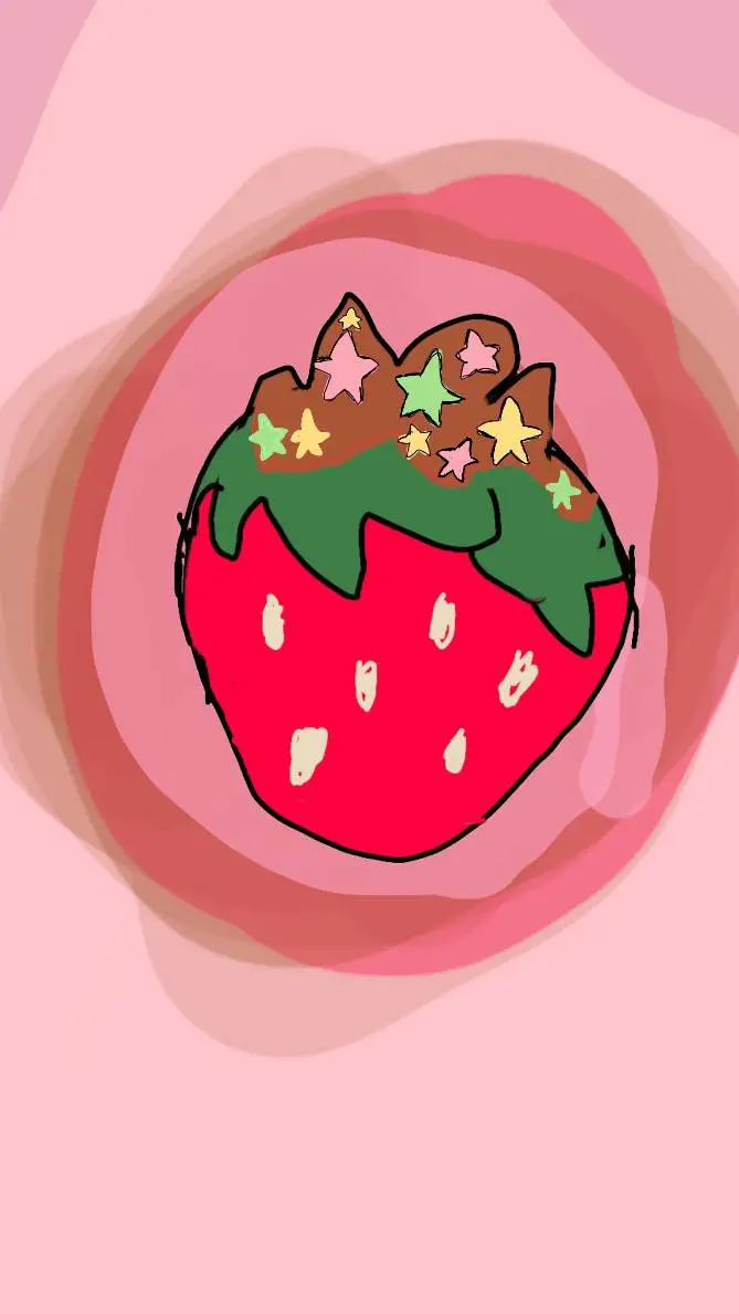 ai character: yandere fruit cake background