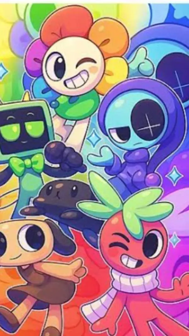 ai character: dandy's world pool background