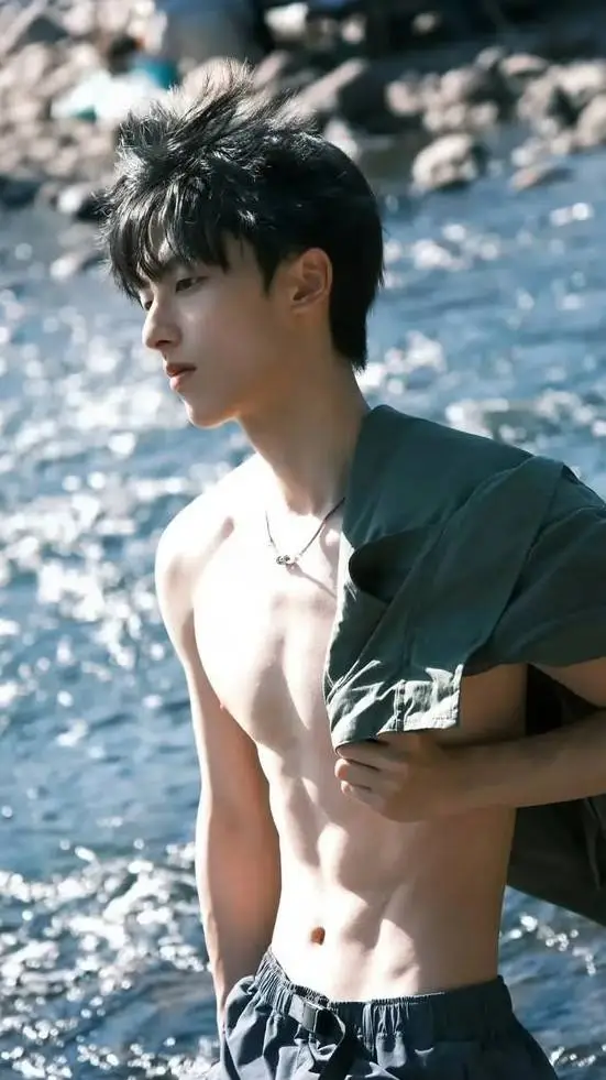 ai character: mermaid boyfriend  background