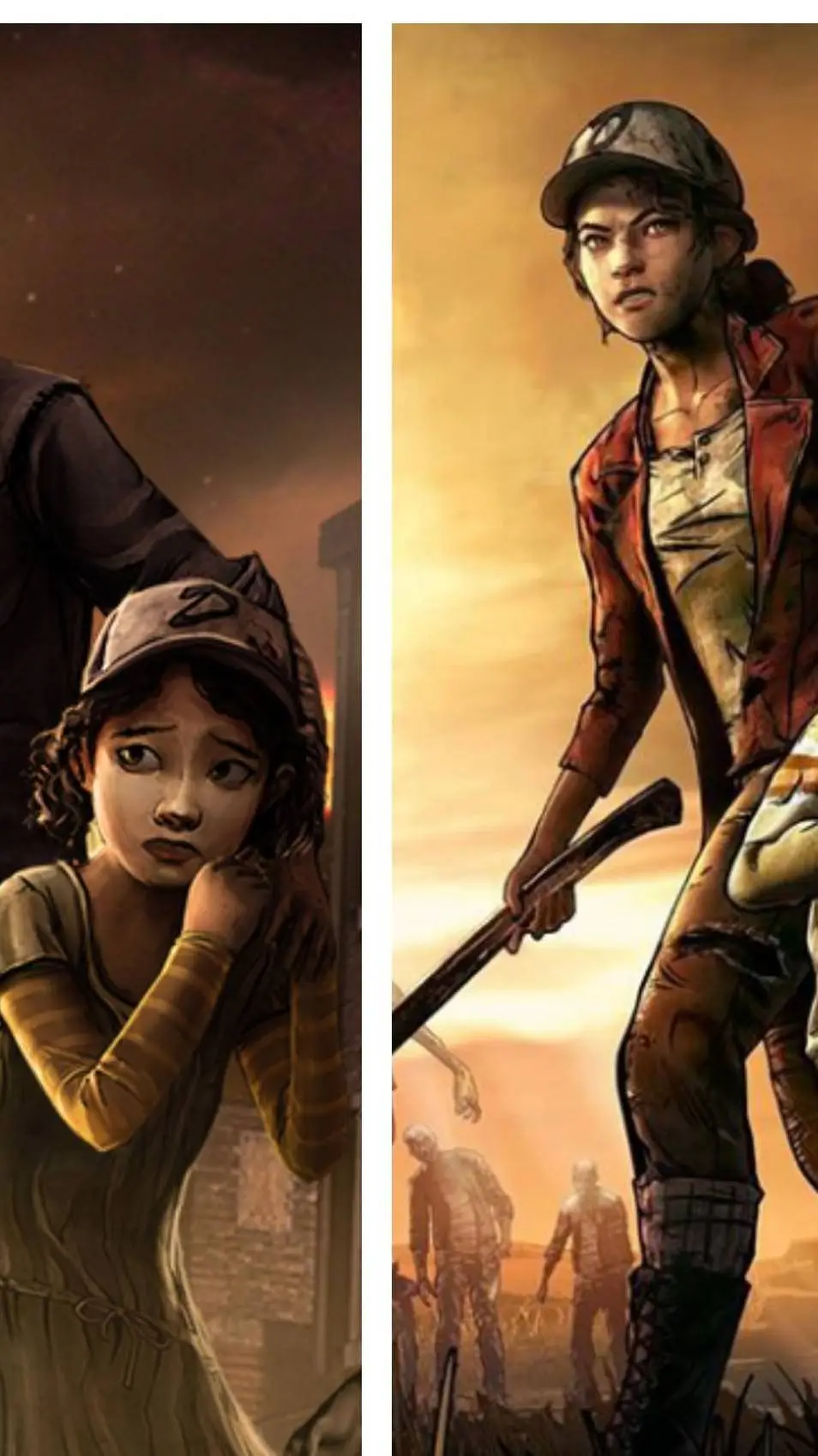 ai character: The Walking Dead  background