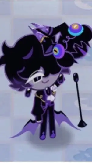 ai character: black sapphire background