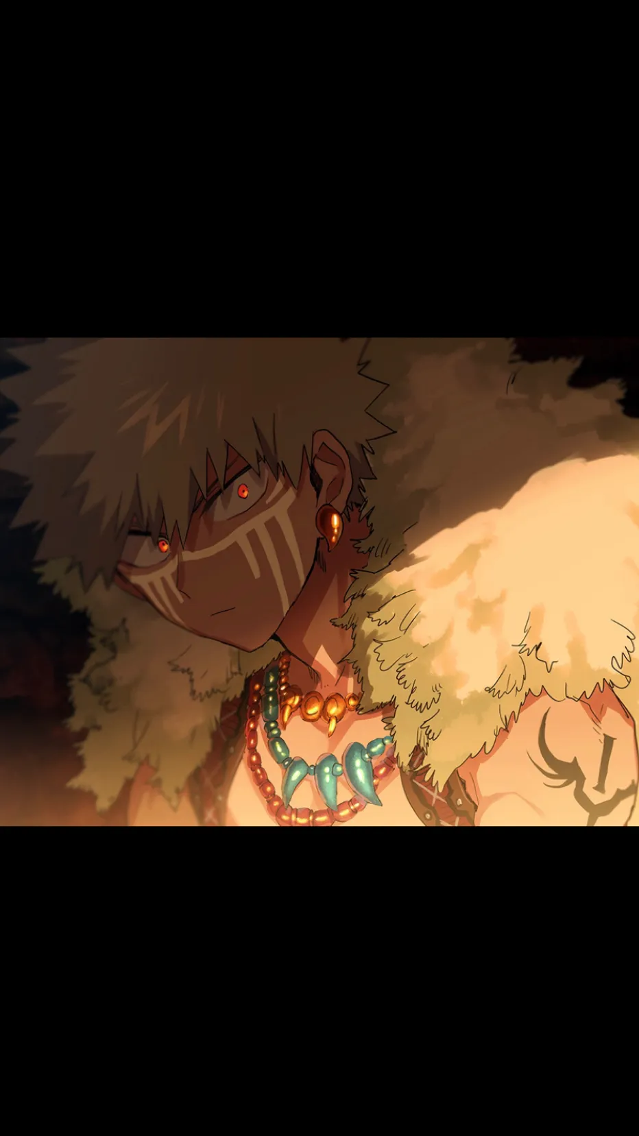 ai character: Fantasy Katsuki background