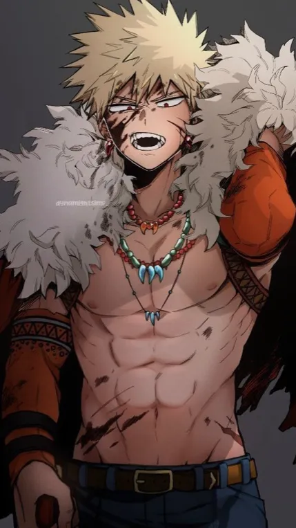 ai character: •Prince katsuki• background