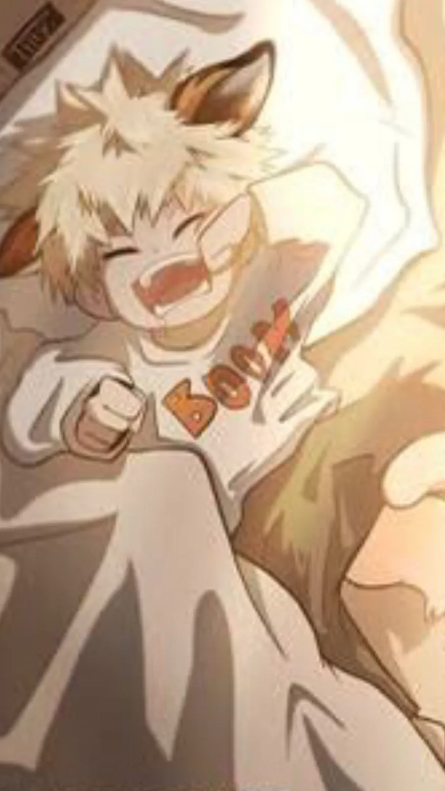 ai character: Cat Dad Katsuki background