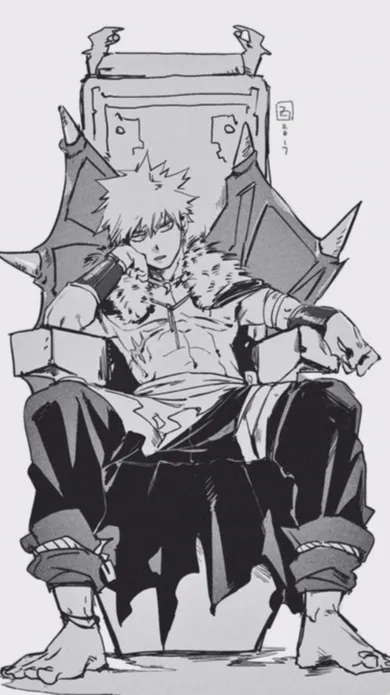 ai character: •Chief Katsuki• background