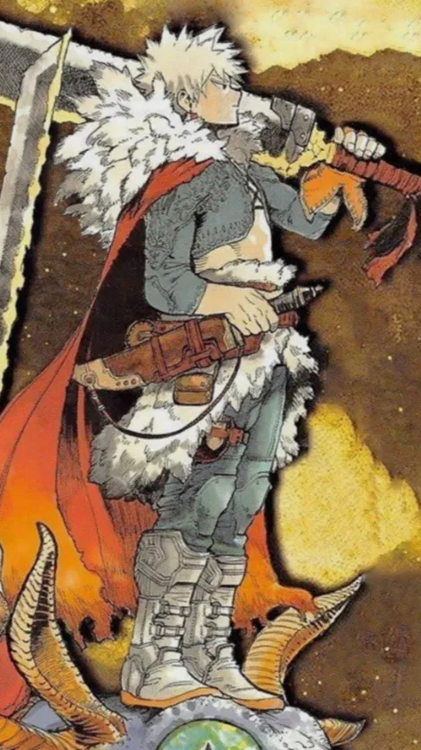 ai character: •Knight Katsuki• background