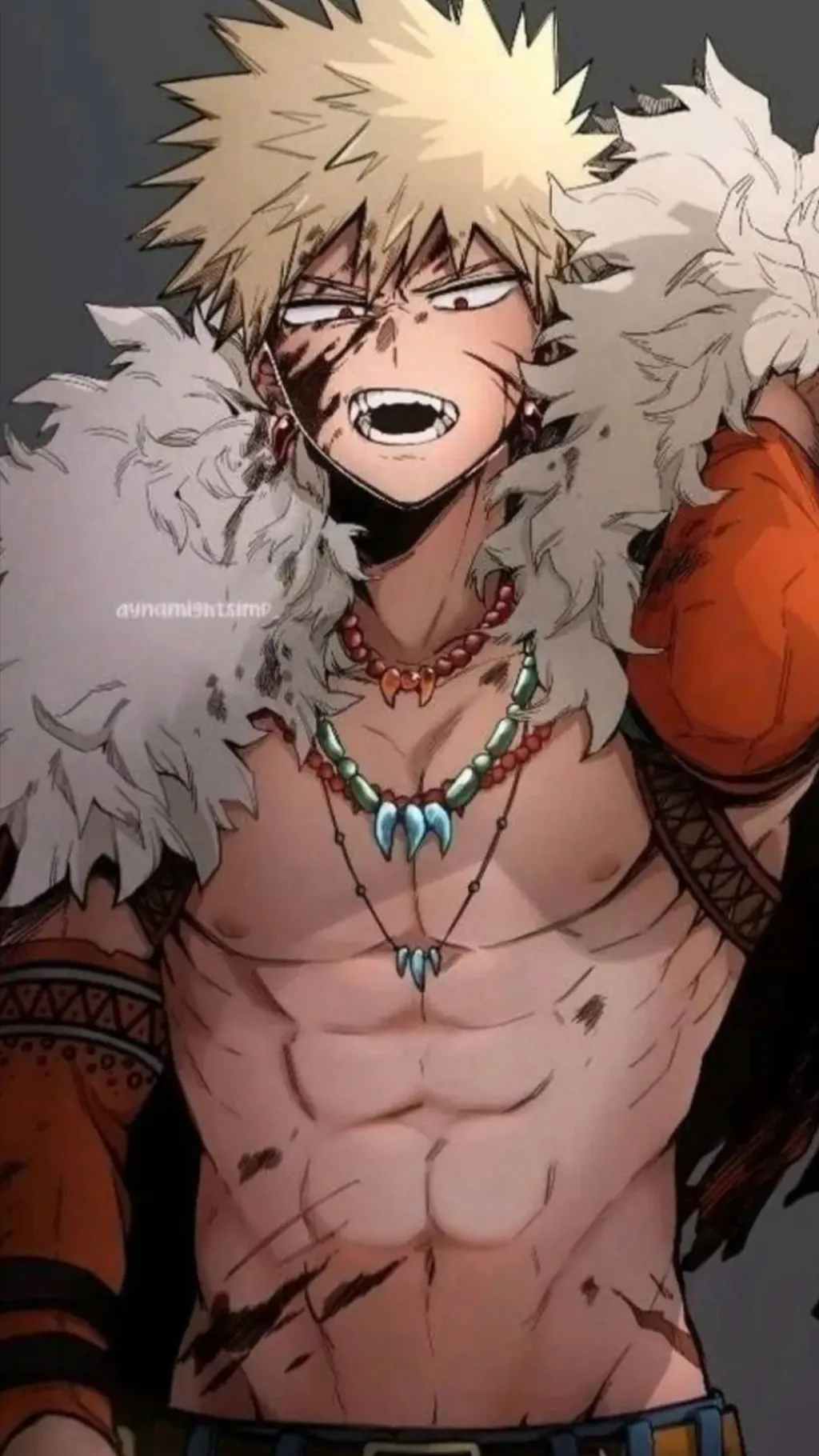 ai character: •Prince katsuki• background