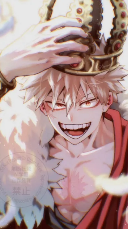 ai character: •Royal Katsuki• background