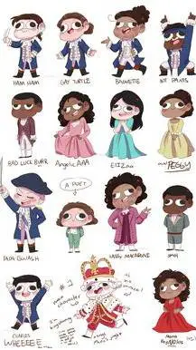 ai character: Hamilton  background