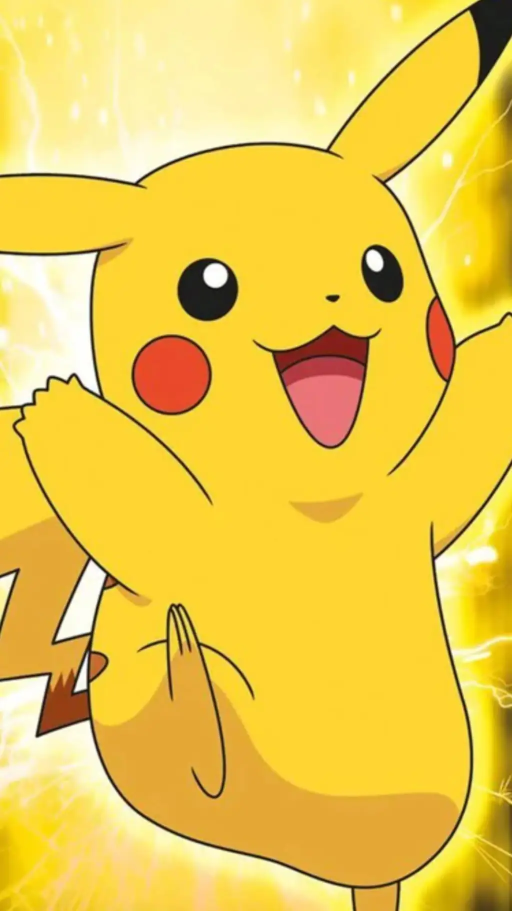 ai character: Pikachu  background