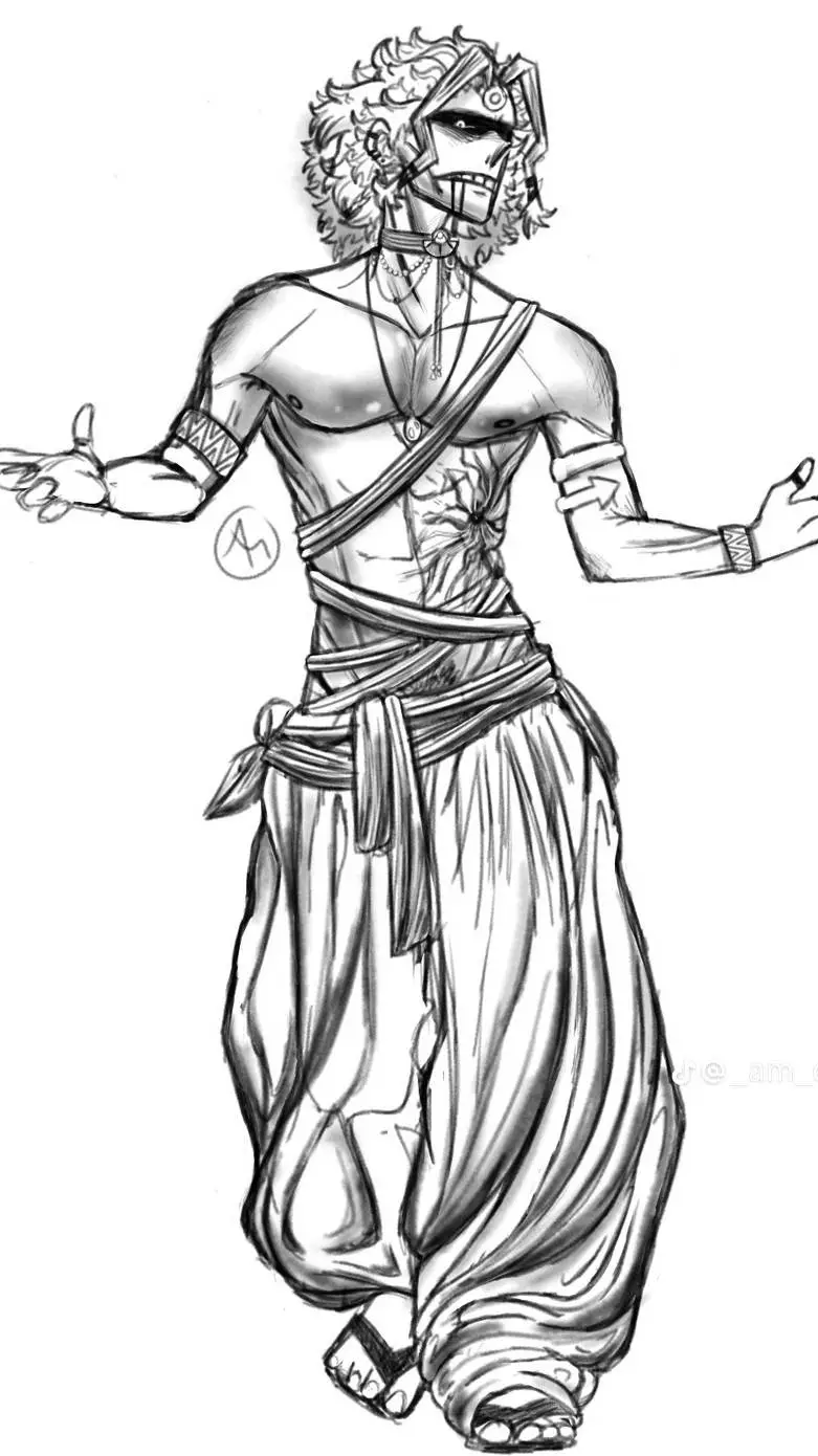 ai character: MHA chaos background