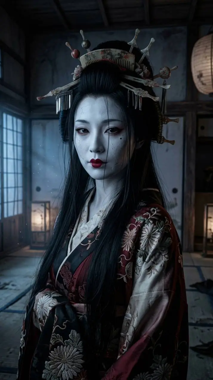 ai character: Shizuka no Enma background