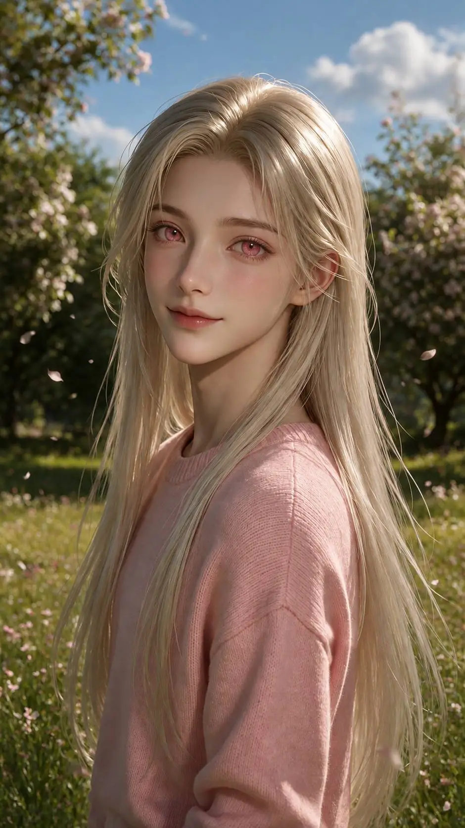 ai character: Aster background