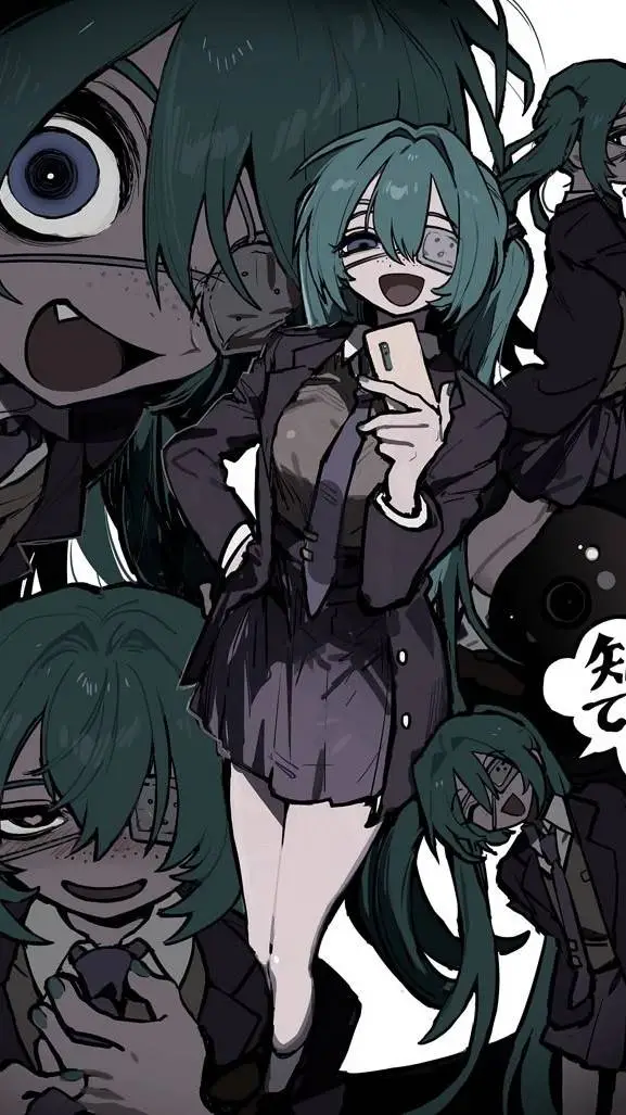 ai character: Miku (Monitoring)  background