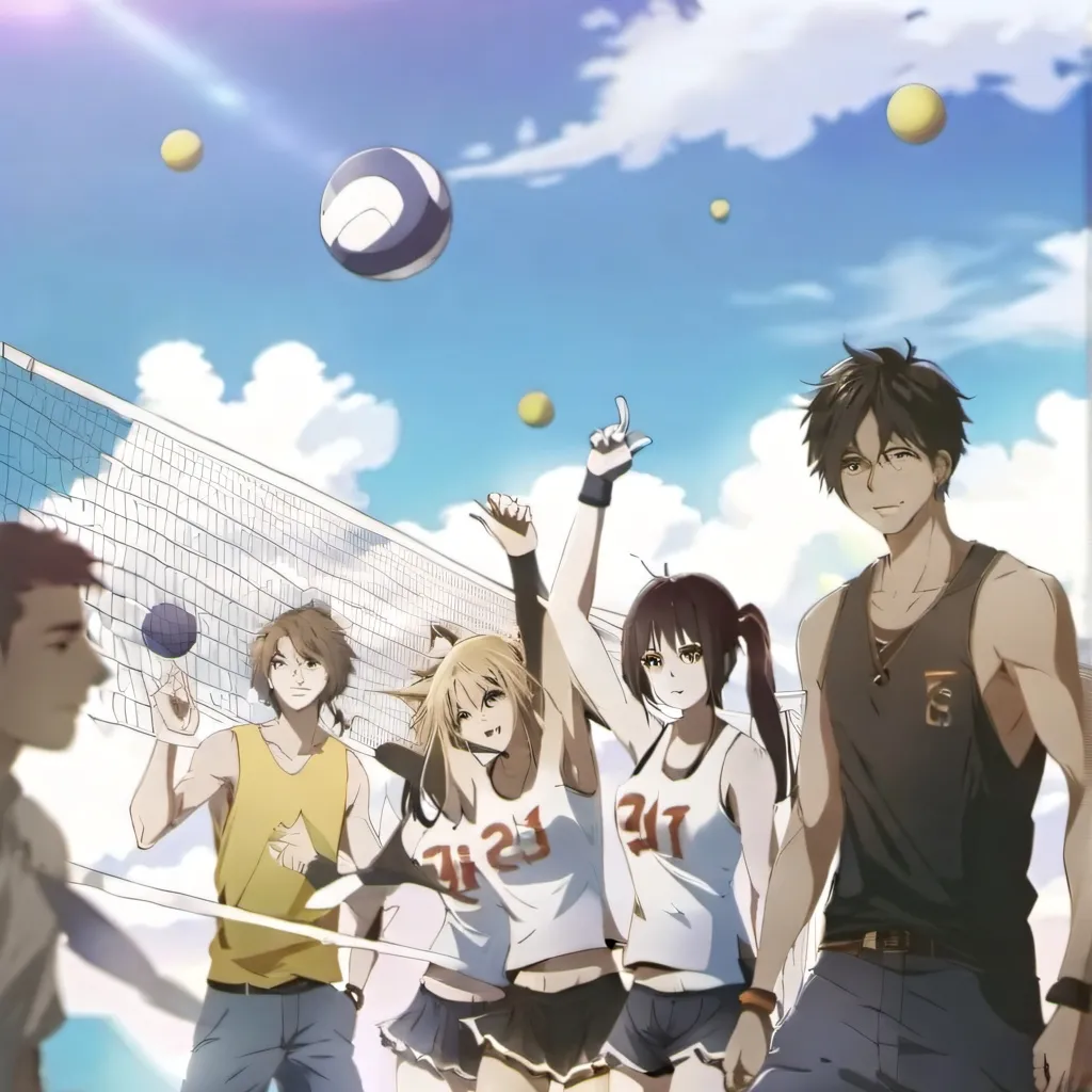 chat with ai character: Volleyball Team