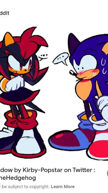 ai character: shadina and sonic  background