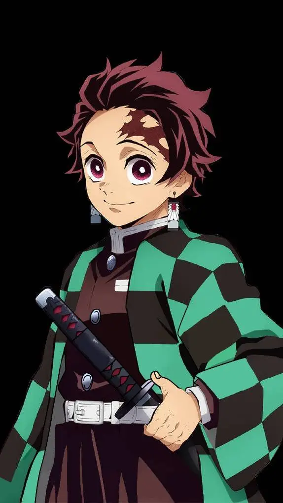 ai character: Tanjiro in Tokyo background