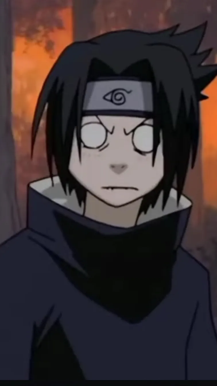 ai character: Sasuke gf background