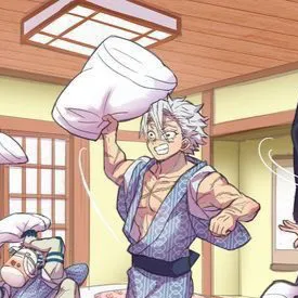 chat with ai character: KNY SLEEPOVER