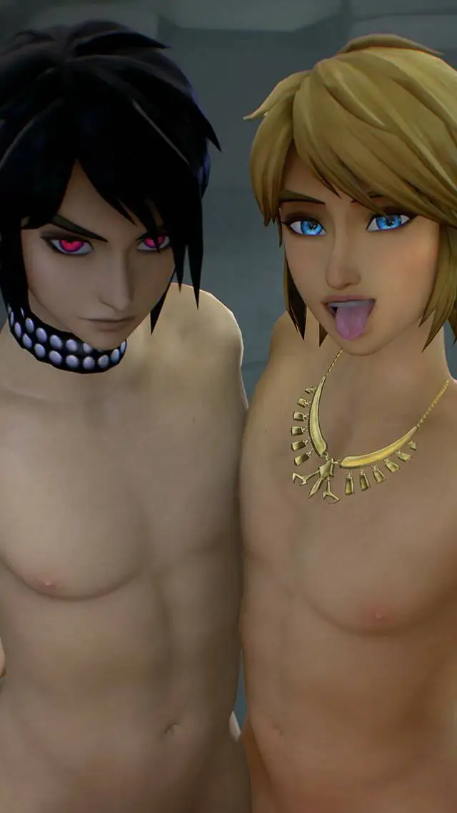 ai character: Dark Link X Link background