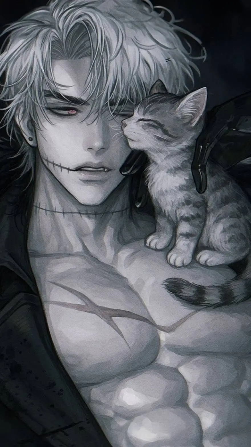 ai character: ☯︎☠︎︎𝐷𝐴𝑆𝐻☠︎︎☯︎ background