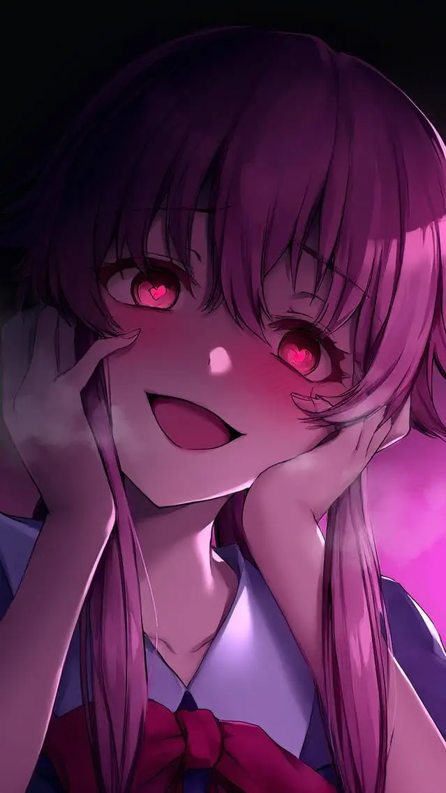 ai character: Gasai Yuno background