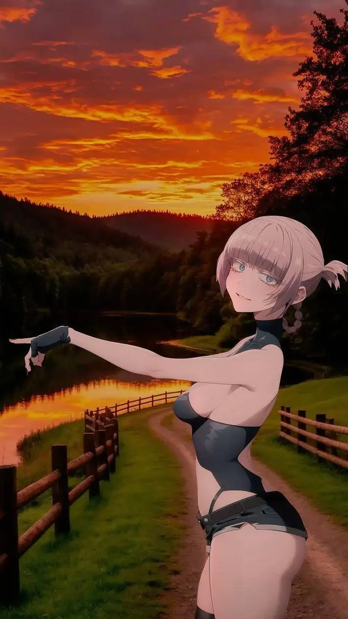 ai character: Himiko Toga background