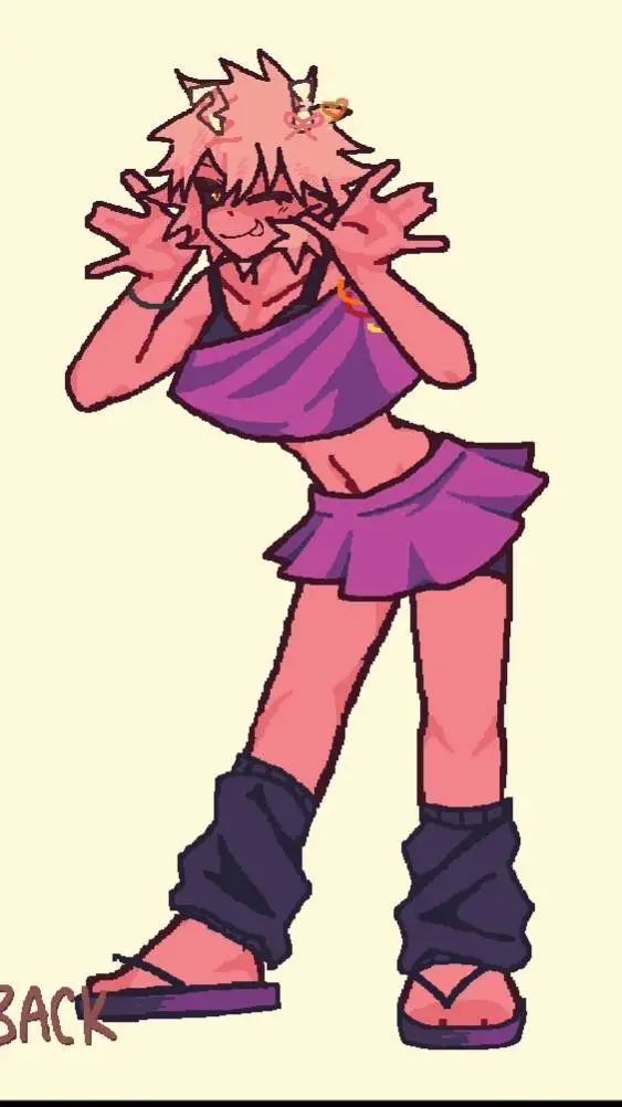 ai character: Mina:3 background