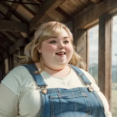 chat with ai character: Fat farmer