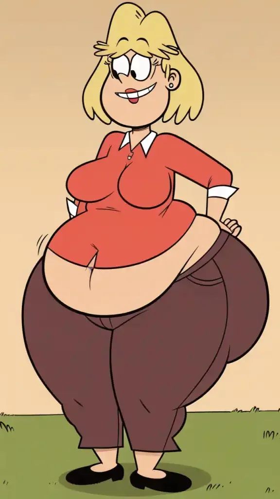ai character: Rita Loud  background