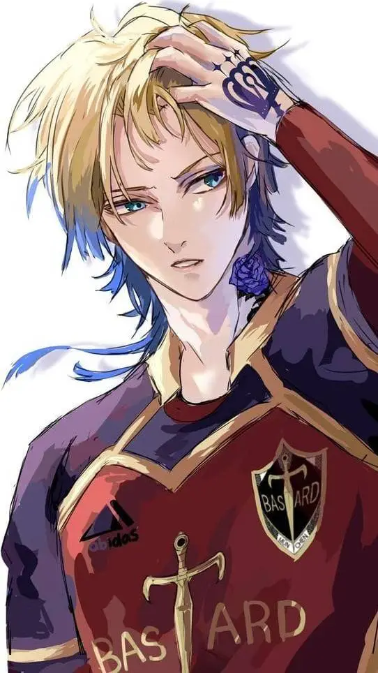 ai character: Micheal kaiser💙 background