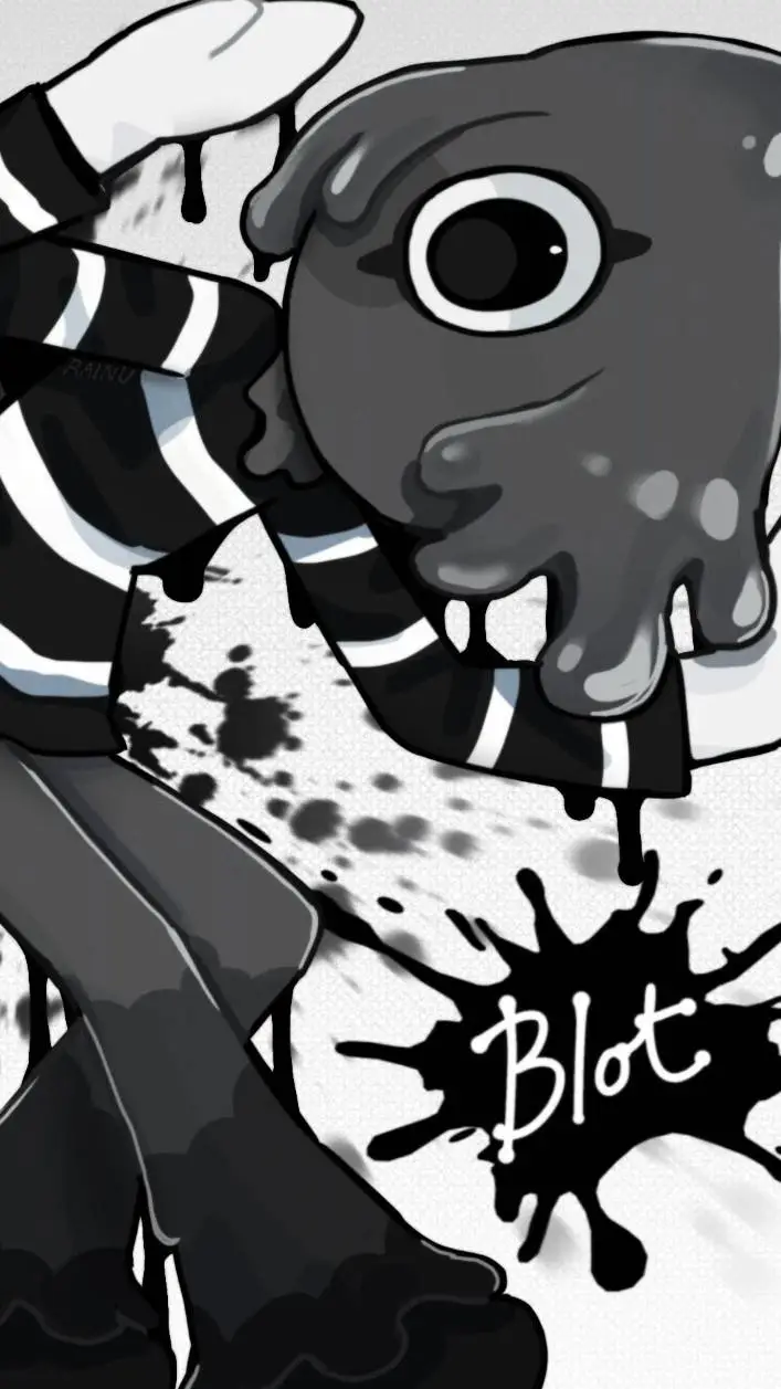 ai character: blot! background