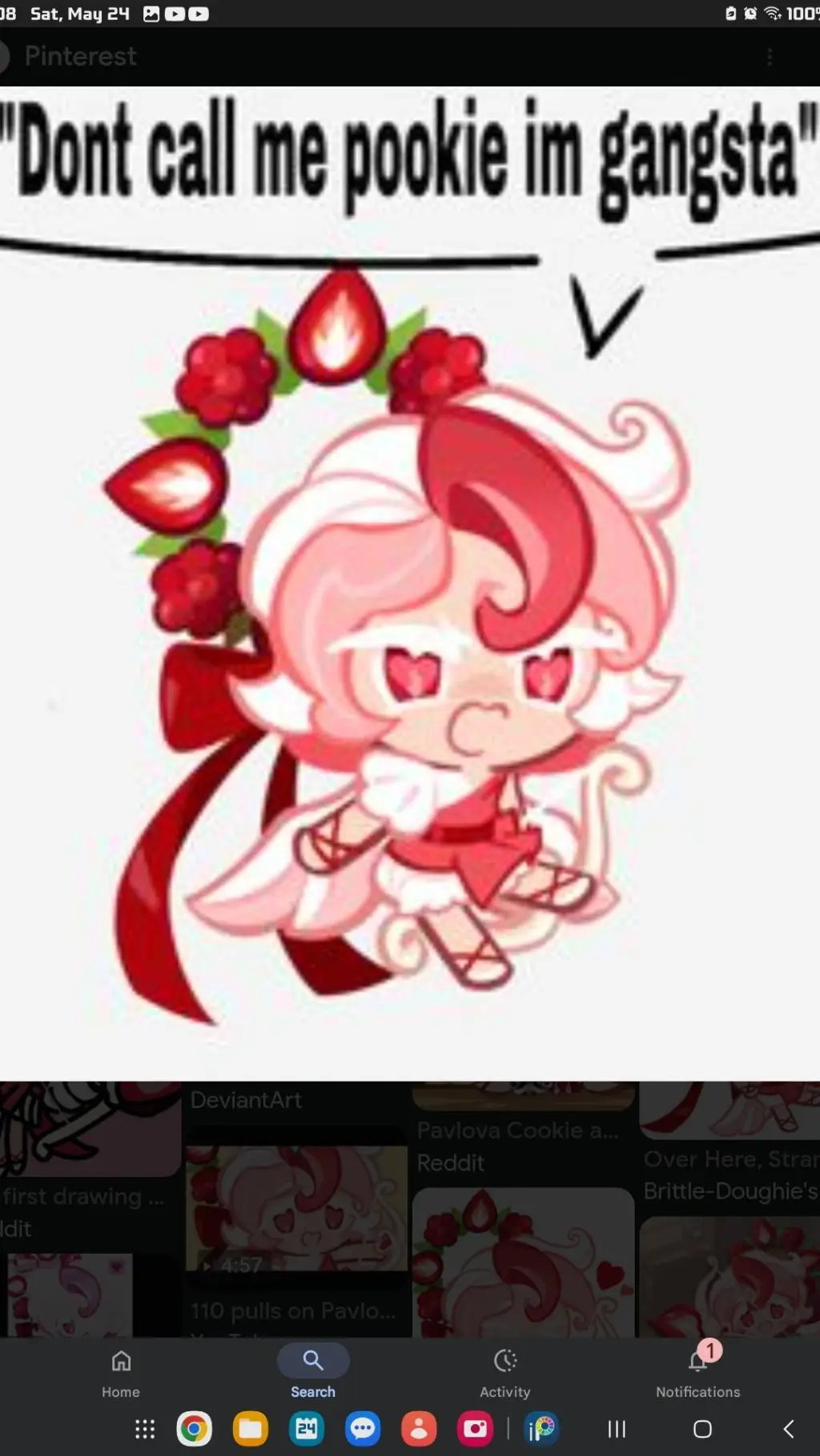 ai character: karen dw and crk background