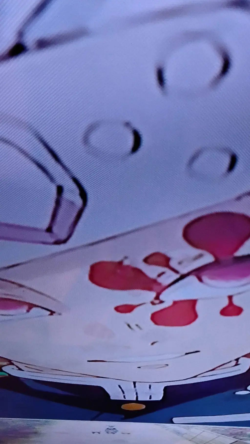 ai character: big foreheadtengen background