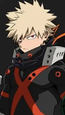 ai character: Katsuki Bakugo background