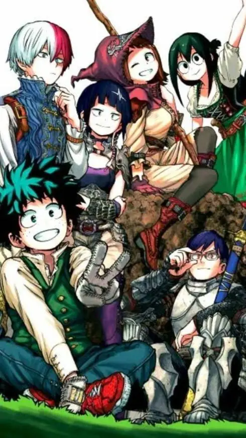ai character: NEW MHA/UA STUDENT background