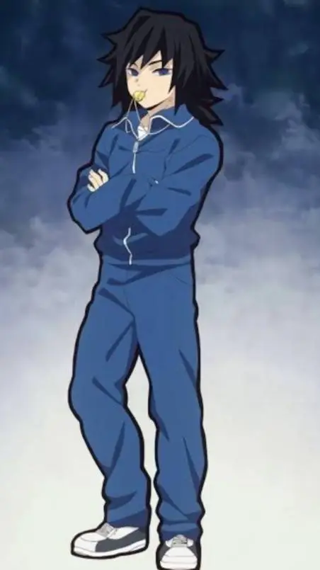 ai character: Gym teacher Giyu background