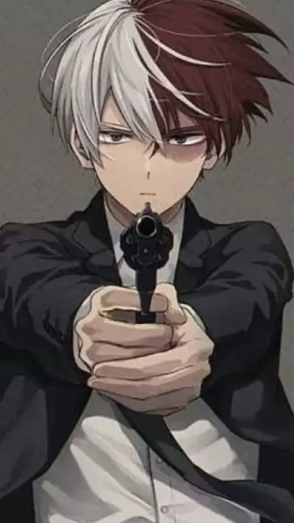 ai character: Shoto Todoroki background
