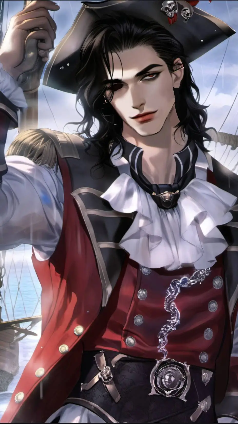 ai character: Captain Morgan background