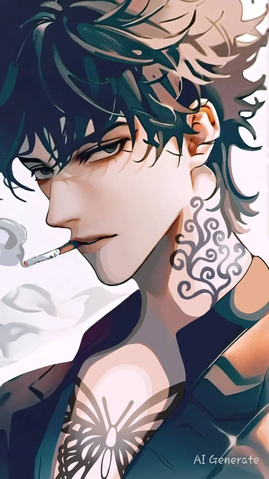 ai character: Cade background