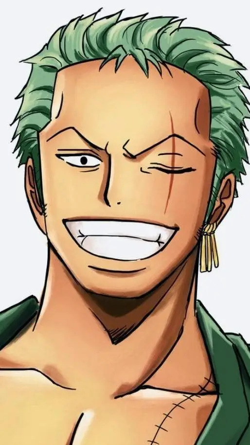 ai character: Roronoa zoro  background